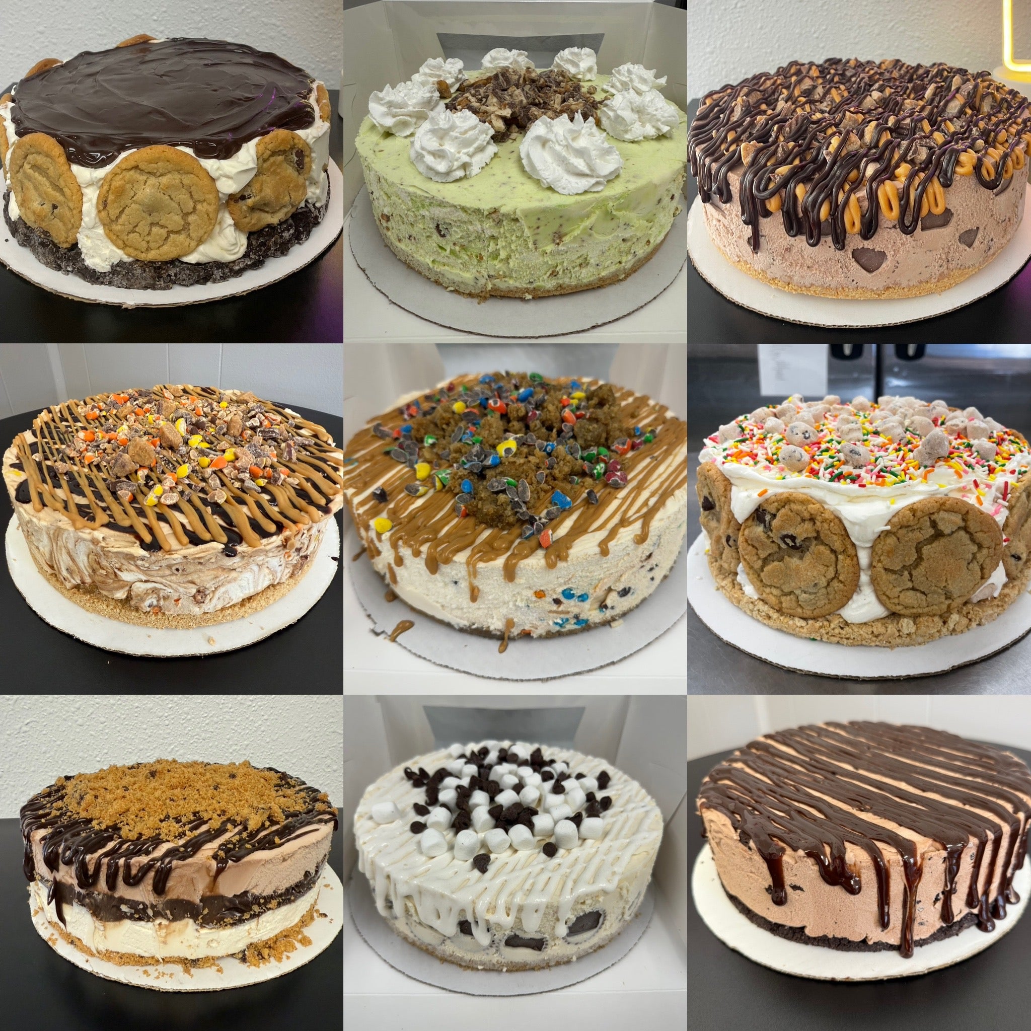 Large Custom Ice Cream Cake